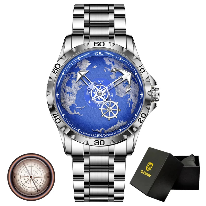 Men’s Nautical Series Traveler Watch