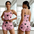 2-Piece Short & Tank Top Sleepwear
