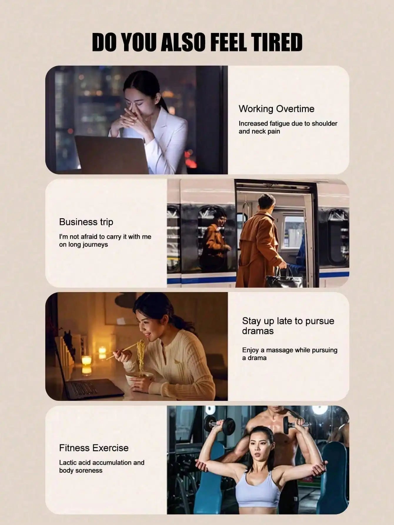 Portable Cervical Massager with Remote - Multi-Mode Pain Relief