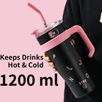 AuraSip Vacuum Tumbler – 1200ml