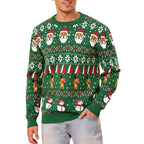 Santa Claus Deer 3D Hoodie