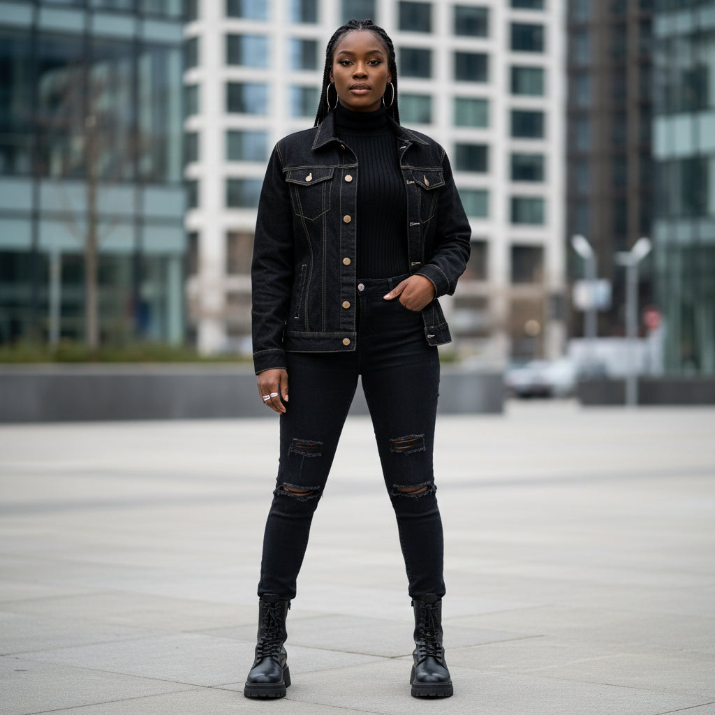 Denim Jacket | All-Season Slim Fit