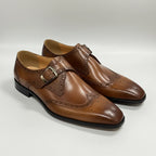 Luxury Men’s Monk Strap Oxfords – Italian