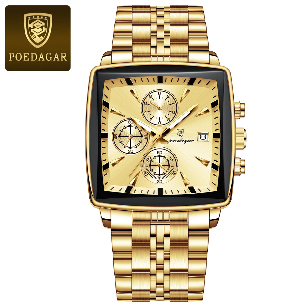 Premuim Men's Square Sports Watch