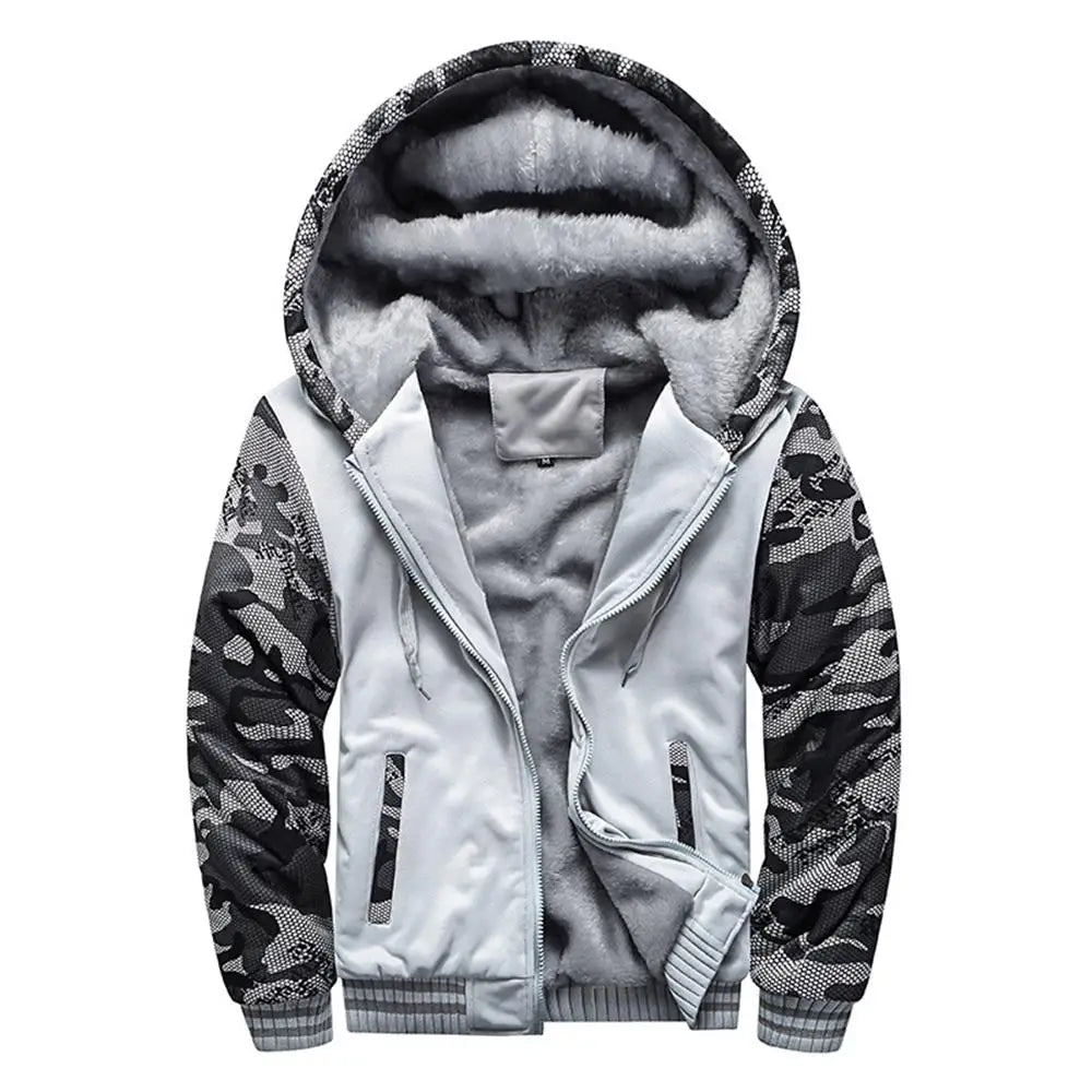 Ridgewood Camo Fleece-Lined Winter Jacket