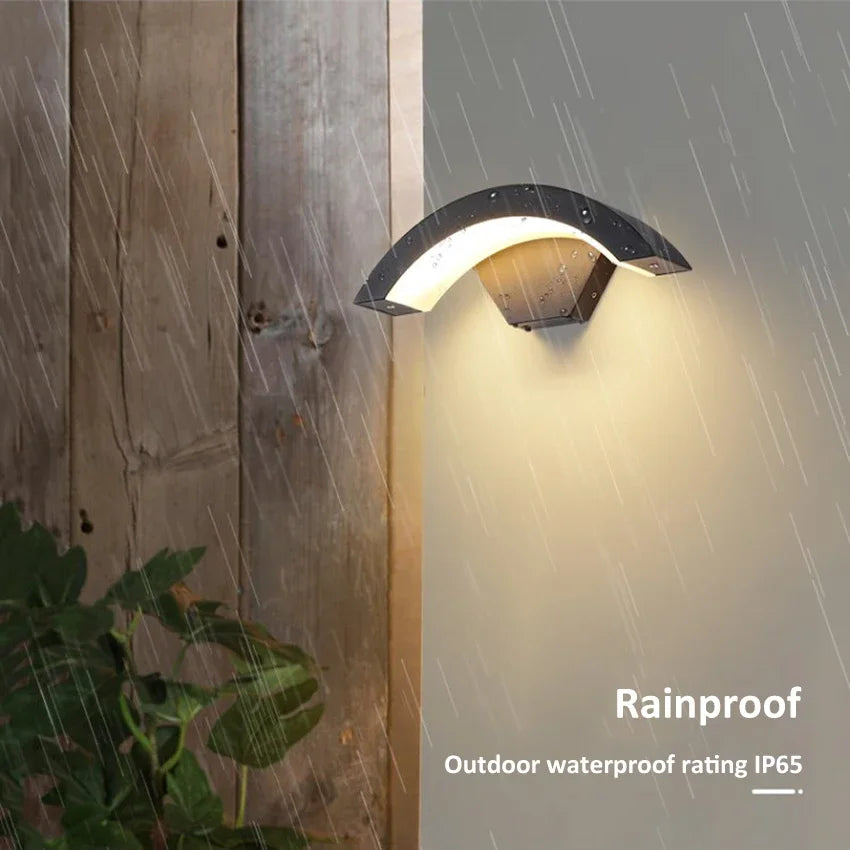 Motion Sensor LED Outdoor Wall Light – Waterproof