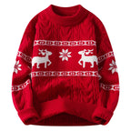 Deer Knit Sweater for Men