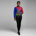 Haiti Flag 3D Bomber Jacket