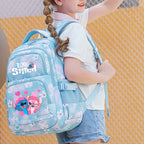 Stitch Backpack – Large Capacity Anime Print Daypack for School, Travel