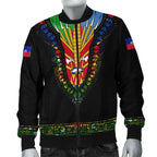 Haiti Flag 3D Bomber Jacket
