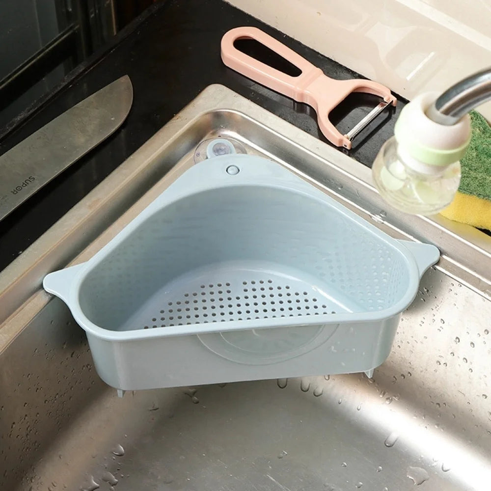 Triangular Sink Strainer Basket – Multi-Use