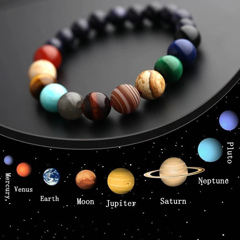 Cosmic Harmony Nine Planets Bracelet