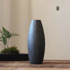 Simple Ceramic Hydroponic Vase – Small Decorative Plant Pot for Living Room & Dining Table