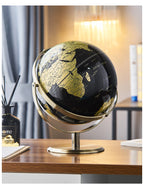 Retro World Globe Modern Learning World Map Globe