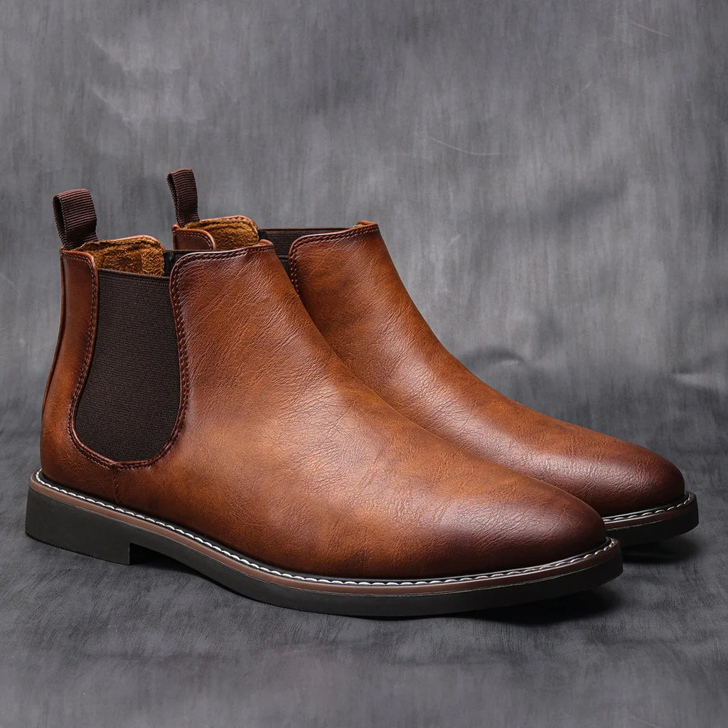 Men’s Chelsea Boots – Retro Leather Fashion