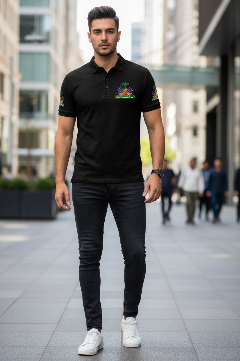Men's Graphic Polo – Free Personalization & Premium Print
