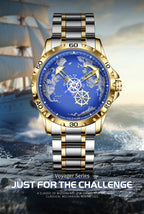 Men’s Nautical Series Traveler Watch