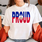 Haiti  T-Shirt – Bold, Fun & Aesthetic Streetwear for Women