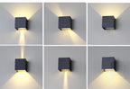 Waterproof LED Wall Light – IP65 Outdoor/Indoor Wall Lamp for Garden, Yard, (AC110V/220V)