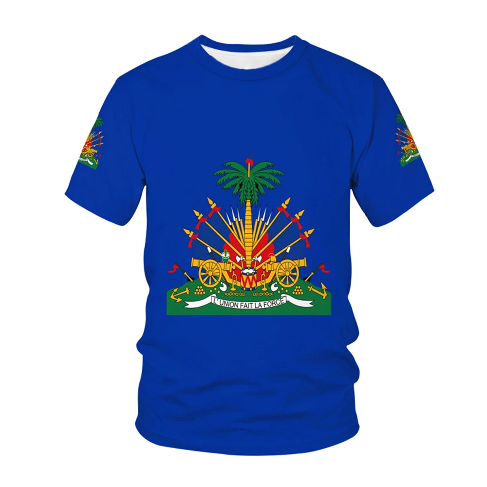 National Flag T-Shirt – Men’s, Women’s & Kids’ Short Sleeve Summer Top