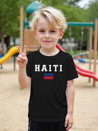 Boys' Haiti Graphic Cotton T-Shirt