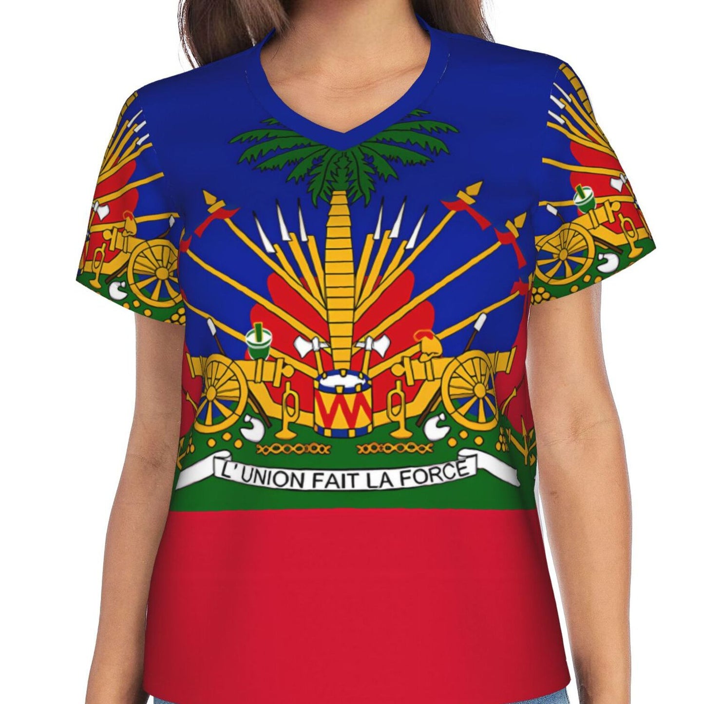 Women'S V-Neck T-Shirt