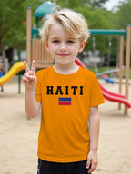 Boys' Haiti Graphic Cotton T-Shirt