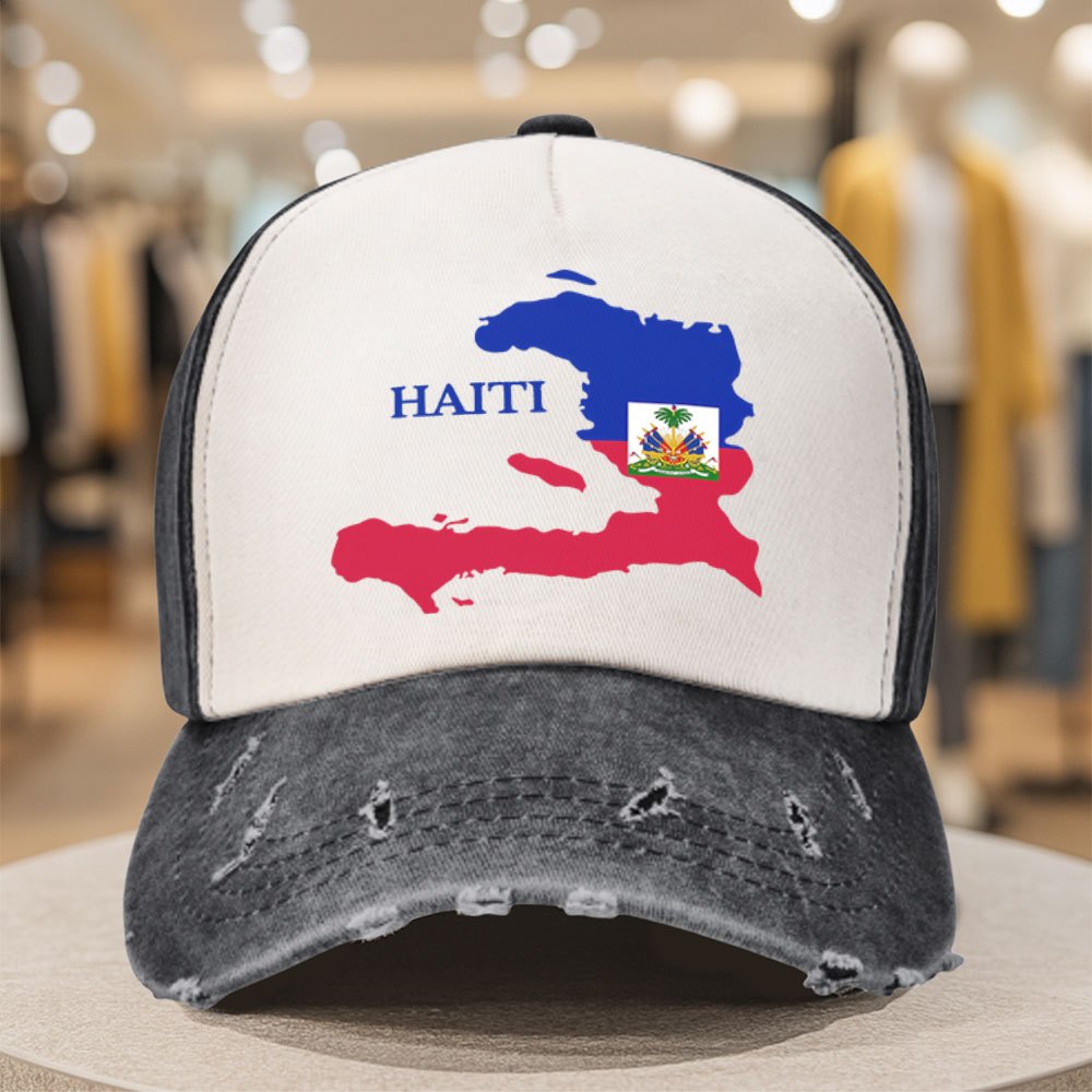 Haitian Pride Heritage Cap