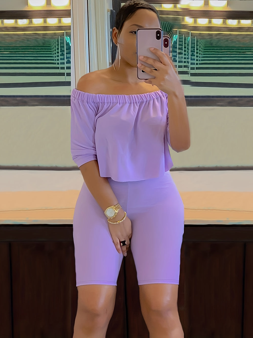 Women's Sexy Off-Shoulder Two-Piece Pantsuit