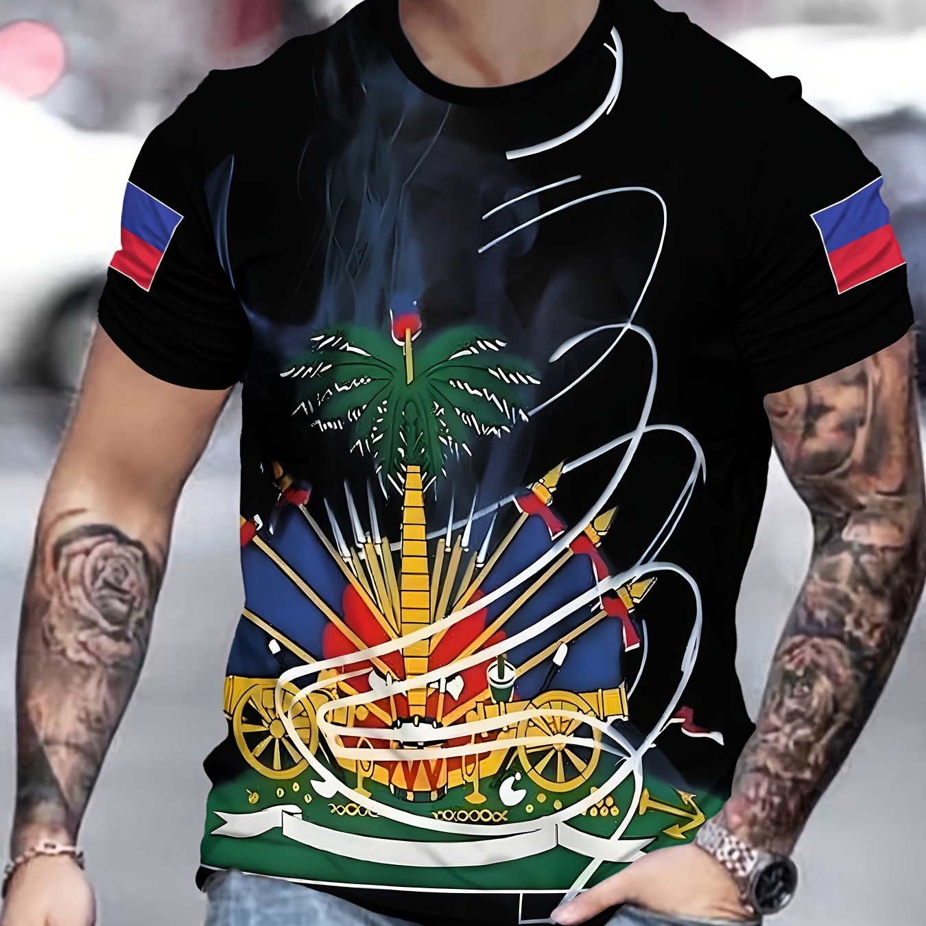 Men'S Casual Crew T-Shirt